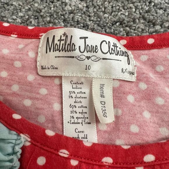 Matilda Jane Schoolhouse Dress size 10 - Picture 4 of 6